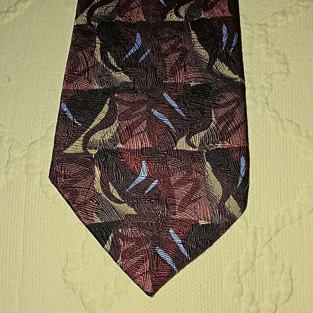 Men's J. Garcia Blue Mountain Tie, 100% Silk